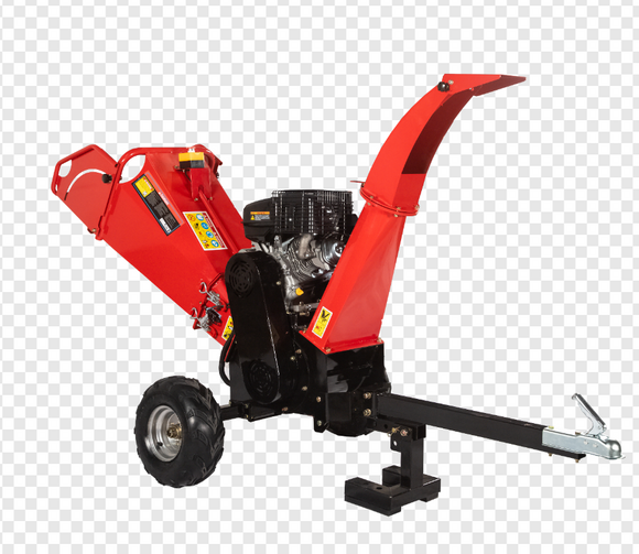 Wood Chipper with 15hp gas engine