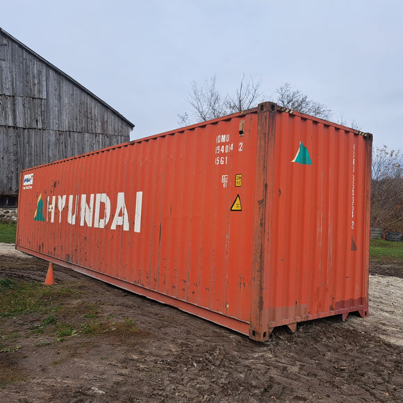 Used 40ft HC container