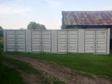 40ft HQ container with 4 side doors