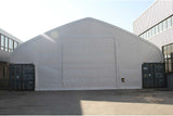 50' x 40' double truss container shelter
