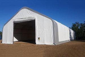 30' x 40' double truss fabric building