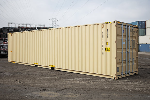 New 40ft High Cube shipping container
