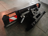 86” hydraulic skid steer blade